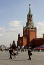 Spasskaya Tower of Kremlin Royalty Free Stock Photo