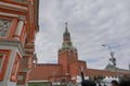Spasskaya Tower of Kremlin on Red Square, Moscow, Russia Royalty Free Stock Photo