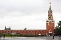 Spasskaya Tower and Kremlin Wall