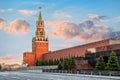 The Spasskaya Tower of Moscow Kremlin Royalty Free Stock Photo