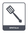 spatula icon in trendy design style. spatula icon isolated on white background. spatula vector icon simple and modern flat symbol Royalty Free Stock Photo