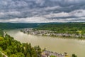 Spay at the Rhine River, Germany Royalty Free Stock Photo