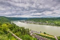 Spay at the Rhine River, Germany Royalty Free Stock Photo