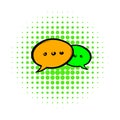Speach bubles icon, comics style Royalty Free Stock Photo