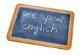 We speak english