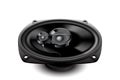 Realistic car speaker on a lain backgrounds Royalty Free Stock Photo