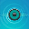 Speaker abstract background vector