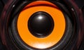 Speaker audio speakers background.Audio system background. Royalty Free Stock Photo