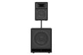 Speaker audio system, front view Royalty Free Stock Photo