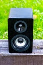 Speaker Box outdoor Royalty Free Stock Photo