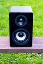 Speaker Box outdoor Royalty Free Stock Photo