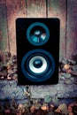 Speaker Box outdoor Royalty Free Stock Photo