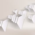 Speaker icon, flat design Royalty Free Stock Photo