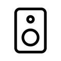 Speaker Icon Vector Symbol Design Illustration Royalty Free Stock Photo