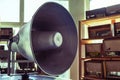 speaker, Megaphone.Vintage loudspeaker