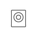 Speaker outline icon