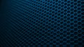 The speaker surface mesh is blue Royalty Free Stock Photo