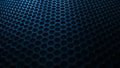 The speaker surface mesh is blue Royalty Free Stock Photo