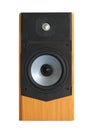 Speaker, wooden box Royalty Free Stock Photo