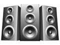 Speakers. Royalty Free Stock Photo