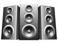 Speakers. Royalty Free Stock Photo