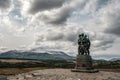 Commando Memorial at Spean Bridge in Scotland Royalty Free Stock Photo