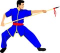 The Spear Wushu Boy Chinese Martial Art
