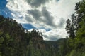 Spearfish Canyon in Summer, South Dakota Royalty Free Stock Photo