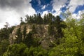 Spearfish Canyon in Summer, South Dakota Royalty Free Stock Photo