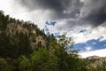 Spearfish Canyon in Summer, South Dakota Royalty Free Stock Photo