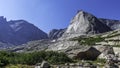 The Spearhead 12,575` in the Glacier Gorge of RMNP