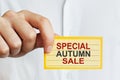 Special Autumn Sale