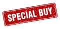 special buy sign. special buy grunge stamp. Royalty Free Stock Photo