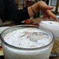 Special Coffe Cream in Djati Royalty Free Stock Photo