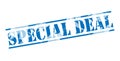 Special deal blue stamp