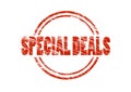 Special deals red rubber stamp