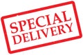Special Delivery Stamp Royalty Free Stock Photo