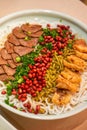 A special dish from Guangxi, China, Guilin rice noodles, cold rice noodles Royalty Free Stock Photo