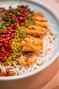 A special dish from Guangxi, China, Guilin rice noodles, cold rice noodles Royalty Free Stock Photo