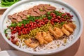 A special dish from Guangxi, China, Guilin rice noodles, cold rice noodles Royalty Free Stock Photo