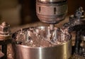 A special drill bit for steel drilling to mount new parts