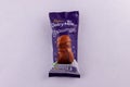 Special edition Cadbury Dairy Milk Snowman chocolate treat. Royalty Free Stock Photo