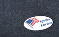 Special Election Sticker