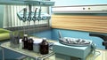 Special equipment for a dentist dentist office close up 3d render Royalty Free Stock Photo