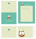 Special Event Templates and Envelope Royalty Free Stock Photo