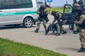 Special events of the Polish Border Guard tactical unit