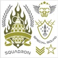 Special forces patch set