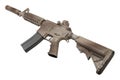 Special forces rifle M4 with suppressor Royalty Free Stock Photo