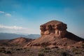 Special formation of a Rock in the Lake Mead National Park