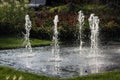 Special garden water effect